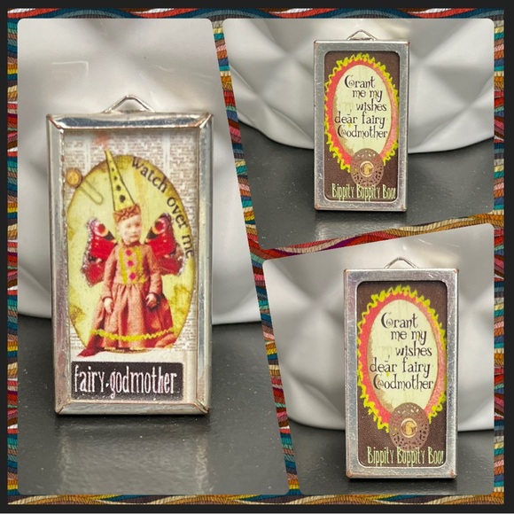 Double sided fairy godmother charm - Picture 5 of 10